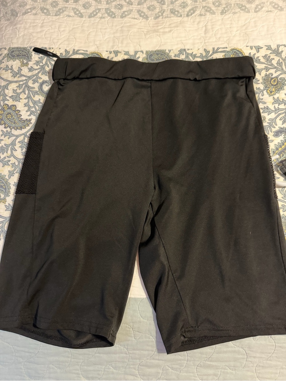 Women's Black Performance Athletic Shorts